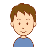 男吹き出し