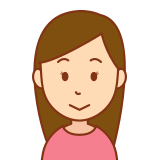 女吹き出し